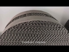 Imballaggio strutturato in metallo ondulato 350Y per torre di desorzione