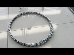 Fence di confine filo spinato galvanizzato a caldo rivestito in PVC