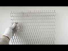 Protezione e decorazione della passerella 4ft x 8ft mesh di filo di metallo espanso