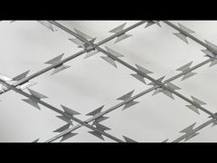 Forte e affilato con nastro spinato con rasoio