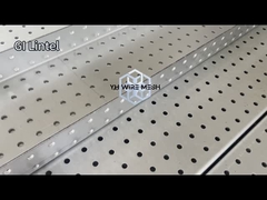 Blocco interno di finestre a fascia di 153 mm di filo perforato