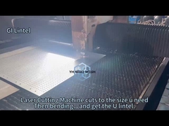 Griglia galvanizzata con foro rotondo di 6 mm perforata con rete di filo perforato