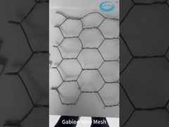 Eccellente Durabilità Casella di gabion rivestita di zinco per il muro di sostegno contro le inondazioni