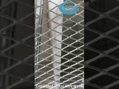 Rete metallica stirata leggera ad alta resistenza per applicazioni industriali