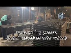 Saldato per recinzioni temporanee con rivestimento in polvere con certificazione ISO9001 2015
