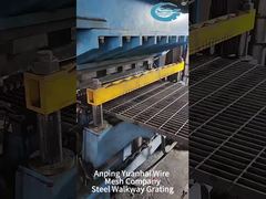 Pannello grigliato per passerella in acciaio tipo seghettato resistente alla corrosione