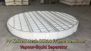 Video dello scrubber a umido SO2 demister in pp
