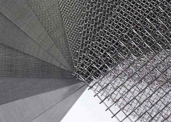 304 316 316L Stainless Steel Wire Mesh Filter 100-500 Mesh