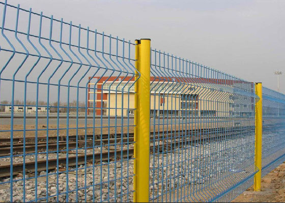 Hot Dipped Galvanized 3D Curved Fence Panel 2.0m-3.0m Width