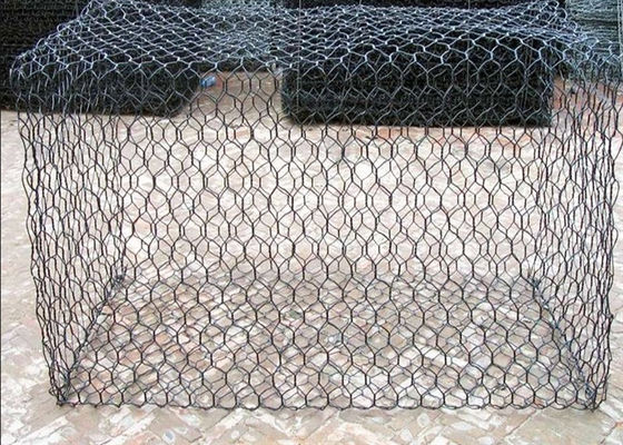 4mx1mx1m High Tensile Double Twisted Gabion Mattress For Flood Coastal Defense Projects