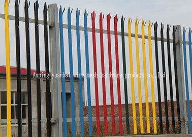 Small Powder Coated Picket Fencing Heat Treated For New Pattern Farm