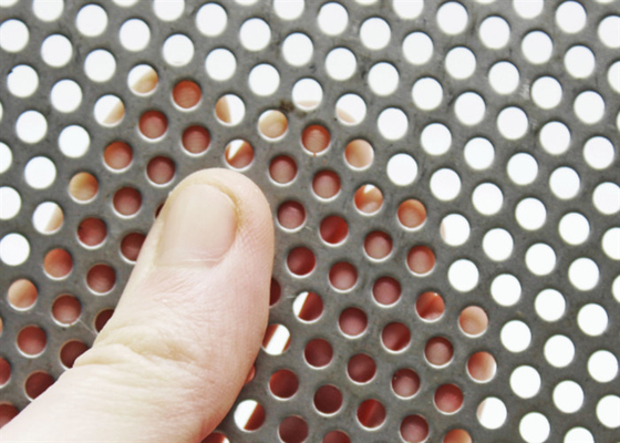 Foro di perforazione decorativo d'acciaio a basso tenore di carbonio dello schermo perforato del metallo 2.0mm