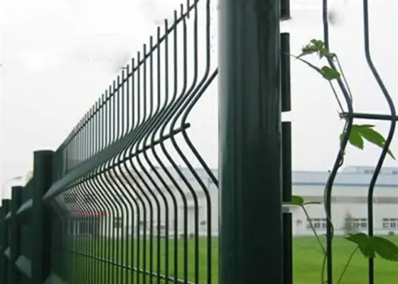 Recinzione curva 3D galvanizzata a caldo per giardino di casa scolastica o parco giochi