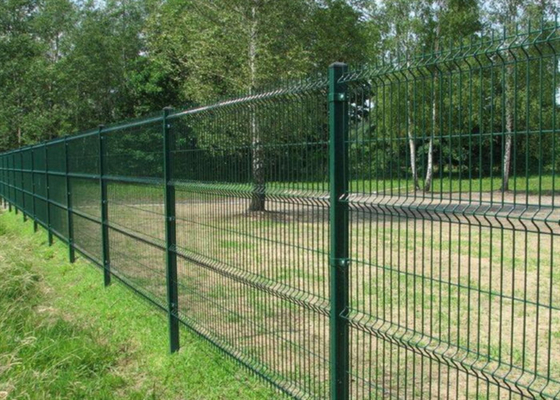 L'OEM che 3D ha curvato la polvere ha ricoperto il recinto d'acciaio Panel del triangolo 3D 2*2.5m 4.0mm