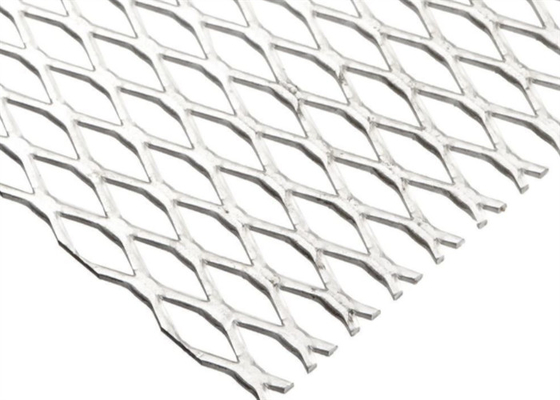 PVC di 20mm * di 10 Diamond Hole Expanded Wire Mesh ricoperto per il soffitto decorativo