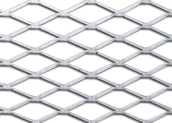 Nastro metallico in espansione galvanizzato Mesh With Diamond Hole 25 * 50mm 1,2 * 2.4m