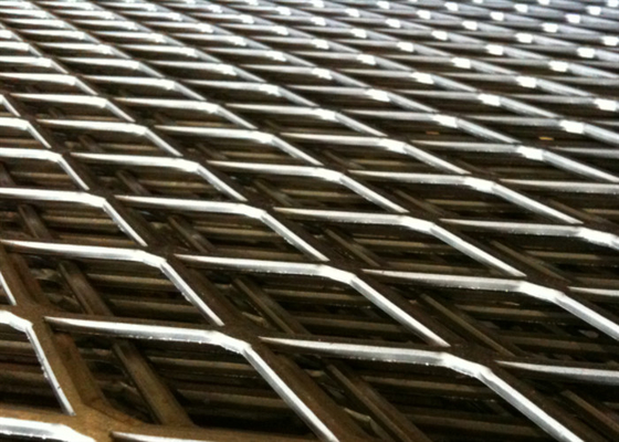 Metallo in espansione galvanizzato Mesh Sheet For Security OEM del foro di 60mm * di 30