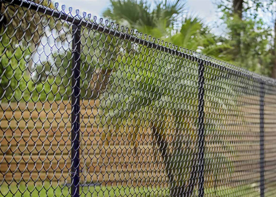 Altezza temporanea d'acciaio a basso tenore di carbonio di Mesh Fencing 1,5-3M del collegamento a catena