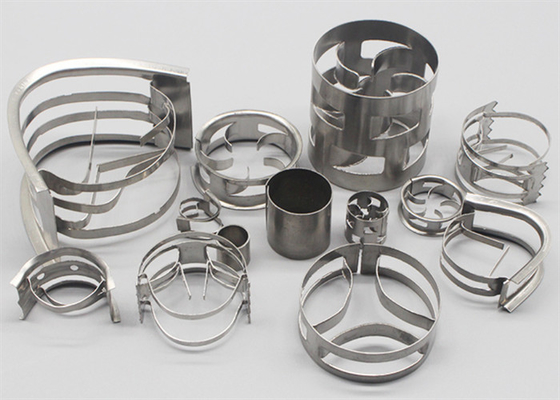 Ss 316 Anelli di palle metalliche di imballaggio per la pulizia a gas 38 mm*38*0,6 mm Iso9001