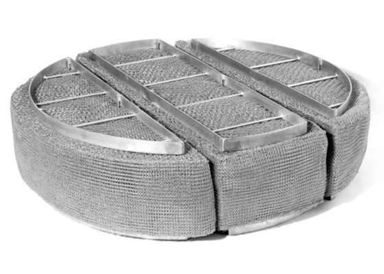 Ss 304 Demister Pad Migliora l'efficienza di filtrazione con 99,9% di filtraggio