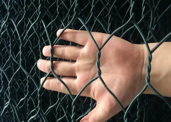ASTM A974 Riva Fine Mesh Gabion Baskets 80 X 100 mm