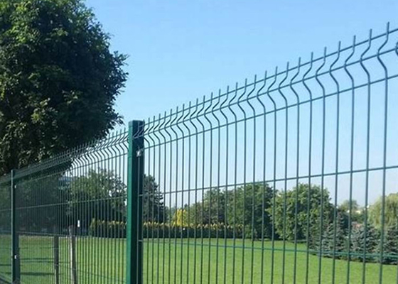 Fence rivestita in polvere triangolo di 4,0 mm di diametro di filo per giardini / case