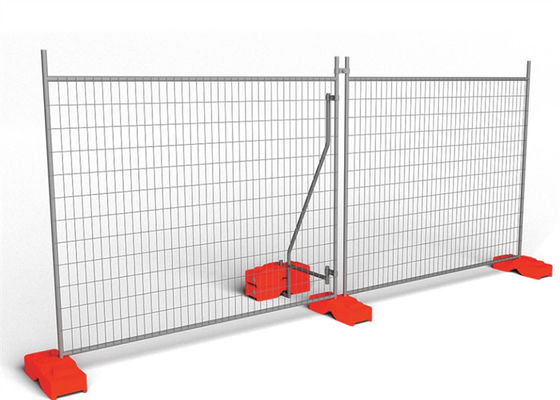 2.5 mm di diametro di filo galvanizzato saldato recinzione temporanea per cantieri