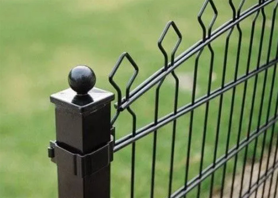Recinzione a doppio anello da 6x7 piedi con poste per la sicurezza 2.0*2.5m*4.0mm