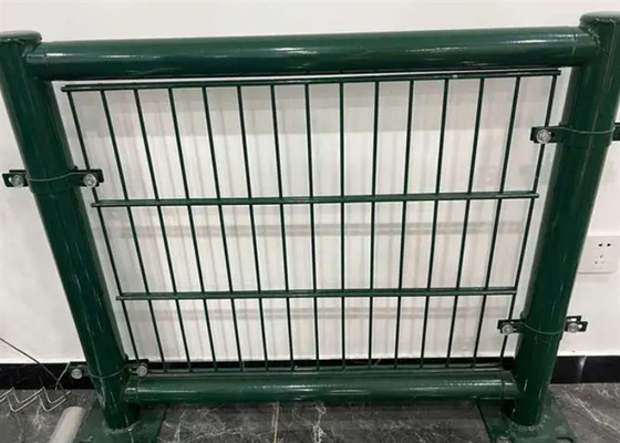 Recinzione galvanizzata a doppio anello per l'industria 75*150mm