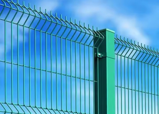 Pannello di recinzione triangolare 3D con curve triangolari per la sicurezza