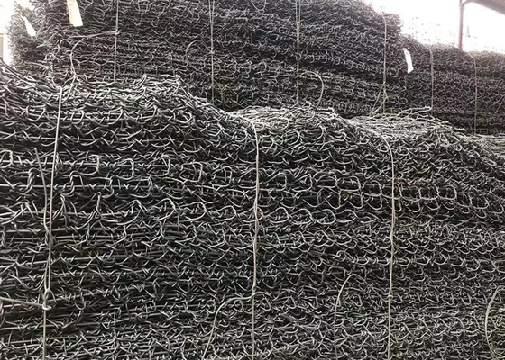 Cage di filo galvanizzato di gabione per proteggere il suolo e la perdita di acqua