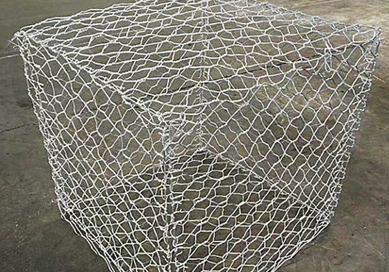 Cestini galvanizzati in gabion in acciaio a basso tenore di carbonio per la protezione dell'acqua e del suolo