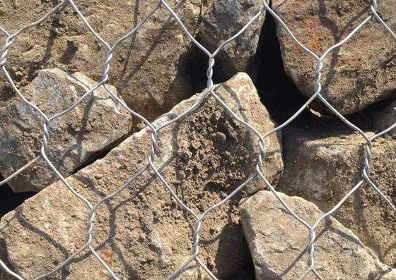 Casella in pietra galvanizzata a caldo Gabione 60*80mm per muro di contenimento