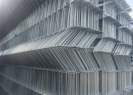 Fencing galvanizzato a maglia in V / 3D Curved Wire Mesh Fencing per scuola / giardino