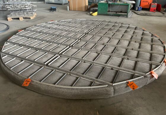 Pad di demister a maglia per apparecchiature petrolchimiche e di raffinazione