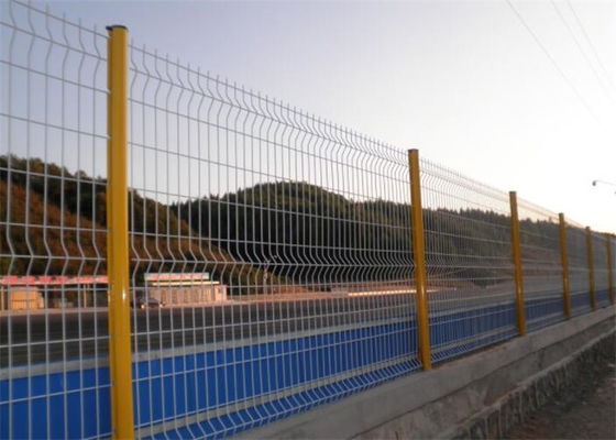 Il PVC del giardino ha ricoperto 3d il cavo curvo verde Mesh Fence 1.8*3.0m