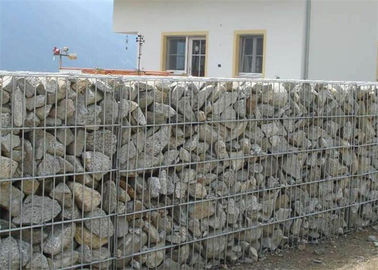 Anti zinco durevole della rete metallica del gabbione di corrosione ricoperto per protezione del pendio