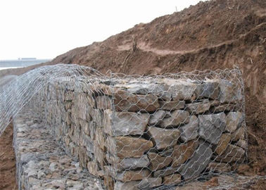 Calibro resistente rivestito durevole 2-3.5mm della rete metallica del gabbione del PVC per l'azienda agricola
