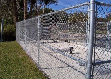 Maglia temporanea galvanizzata che recinta, recinto della costruzione della immersione calda del collegamento a catena di gi
