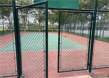 Collegamento a catena temporaneo galvanizzato che recinta la maglia 4.0mm diamante/del ciclone per il giardino