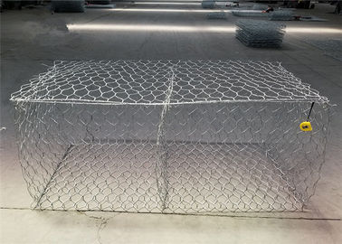 rete metallica del gabbione di 2.2mm 60x80mm per la parete del gabbione della sponda del fiume