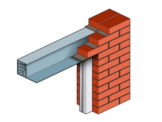 Architrave perforato galvanizzato della scanalatura a 