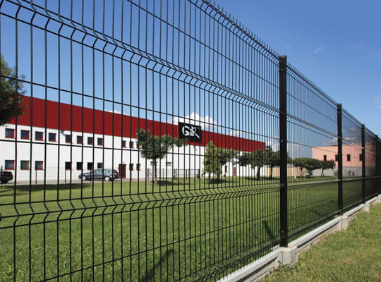 3d cavo curvo saldato d'acciaio galvanizzato Mesh Fence For Commercial Playgrounds
