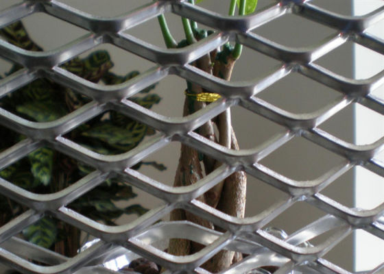 Esagonale galvanizzato 3/4 di cavo in espansione di alluminio appiattito Mesh For Industry