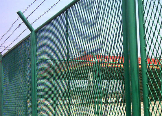 strato in espansione di alluminio di 8ft x di 4ft Diamond Hole Perforated 8mm per la parete di sicurezza