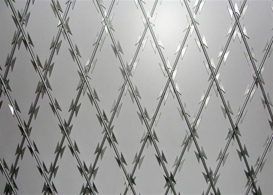 La immersione calda degli ss 304 ha galvanizzato la sicurezza affilatissima dei cicli del filo spinato Cbt-65 33
