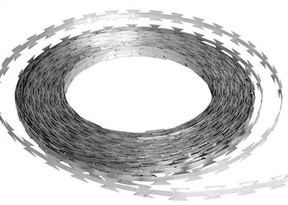 Il PVC ha ricoperto la frontiera d'acciaio del cavo del rasoio di 0.45mm che recinta le clip Q195 della bobina Bto-22 3 del traliccio