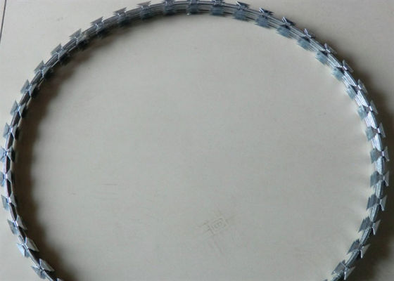 Il PVC del filo spinato della bobina del rasoio Bto-22 ha ricoperto il diametro di 500mm per la Camera privata