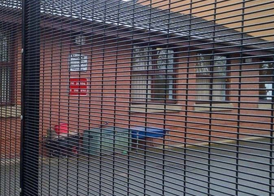 Sicurezza d'acciaio a basso tenore di carbonio 358 che recinta Weled Mesh For Airport/alto modo 76.2*12.7mm